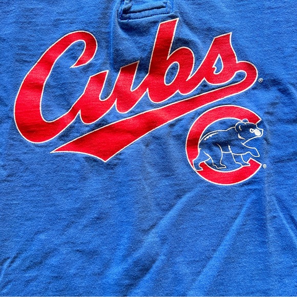 Vintage Y2K Starter Chicago Cubs Kids Jersey T Shirt MLB Baseball Tee - Picture 3 of 11